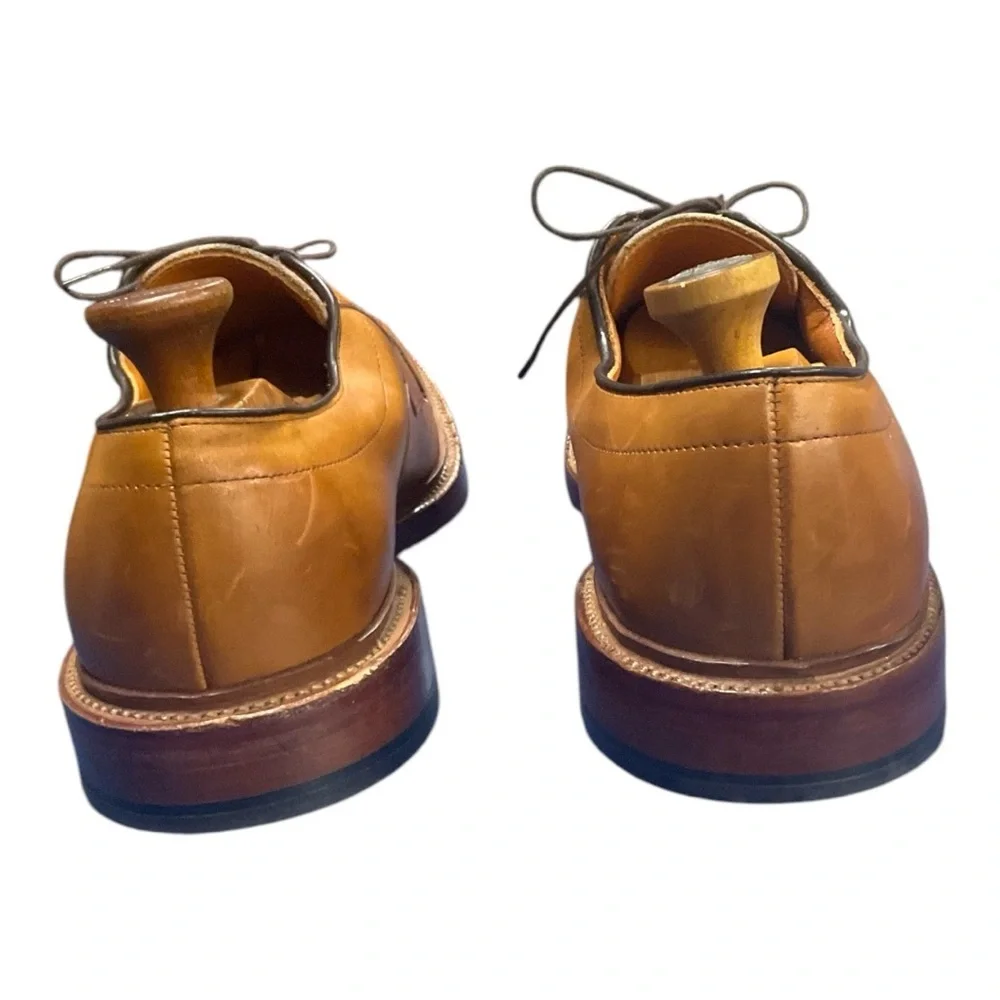 🪵 Allen Edmonds Hillcrest Blucher Oxfords | Men’s Leather Lace-Ups | Like New 👞